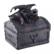 Krabička na taroty nebo šperkovnice Black dragon box  