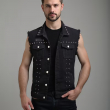 DŽÍSKA bez rukávů/Vesta BLACK SPIKE - POZOR NA ROZMĚRY!!  