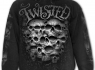 Mikina Spiral TWISTED SKULLS DS148800  