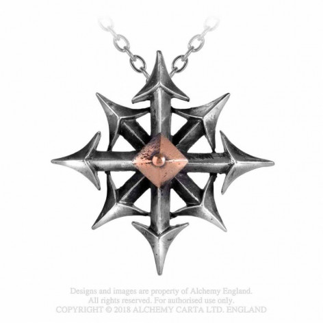 Přívěsek Alchemy Gothic - Chaostar  