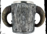 Půllitr korbel (450ml) Viking Skull Tankard  