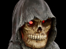 Lampička smrtka Grim reaper (9cm)  