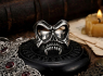 OCELOVÝ PRSTEN LEBKA Skull Mask  