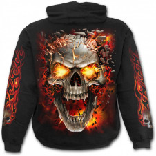 Metalová mikina Spiral Exploze lebky SKULL BLAST TR428800