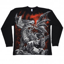 Tričko dlouhý rukáv KING OF DRAGON