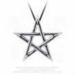 Přívěsek Alchemy Gothic - Pentagram Tethered Hex  