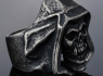 OCELOVÝ PRSTEN LEBKA Death Skull OCELOVÝ PRSTEN LEBKA Death Skull