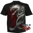 Spiral Metalové TRIČKO s hadem GOTHIC SERPENT Spiral Metalové TRIČKO s hadem GOTHIC SERPENT