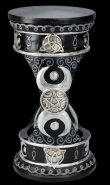 Přesýpací hodiny Black and silver Wiccan  