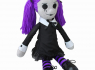 Plyšová panenka / PLYŠÁK VIOLA - THE GOTH RAG DOLL DT277956  