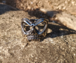 OCELOVÝ PRSTEN LEBKA Skull Mask  