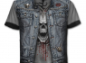 Metalové tričko Spiral Riflová vesta THRASH METAL WR150606 POZOR...