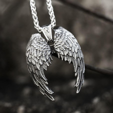 Přívěsek chirurgická ocel Vintage Angel Wings