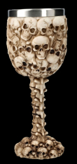 Kalich pohár Skull goblet  