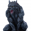 Soška vlkodlak Werewolf on a skull pile  