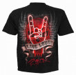 Metalové tričko Spiral LIVE LOUD XXXXL TR453601  