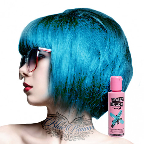 Barva na vlasy Crazy Color - BUBBLEGUM BLUE  