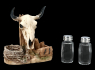 Solnička a pepřenka Western Bull Skull Solnička a pepřenka Western Bull Skull
