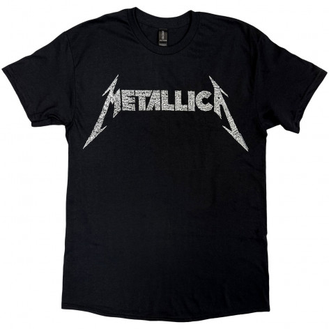 Metalové tričko Metallica - 40th Anniversary Songs Logo  
