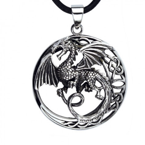 Přívěsek chirurgická ocel Drak Celtic Dragon ECHT-SK4121  