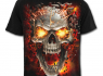 Metalové tričko Spiral Exploze lebky XXXXL SKULL BLAST TR428601  