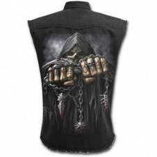 KOŠILE bez rukávů/Vesta Spiral Zuřivé pěsti GAME OVER TR260880