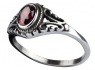 Prsten chirurgická ocel Ornament Red  