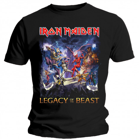 Pánské tričko Iron Maiden - Legacy of the Beast Rock Off IMTEE55MB  