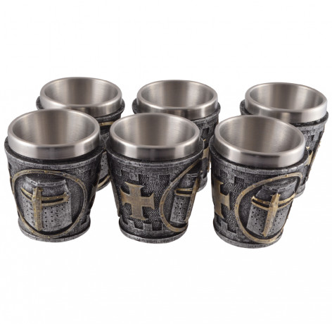 Sada panáků Rytíř German knight - 4 kusy  