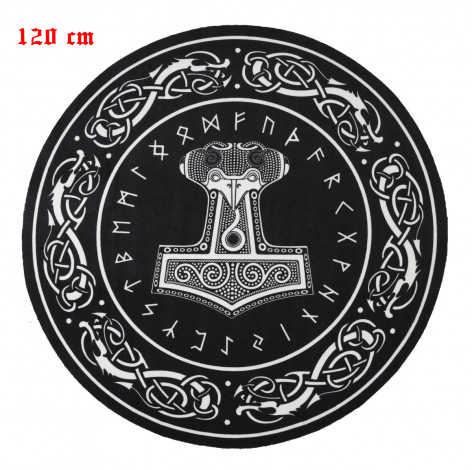 Koberec Thor Hammer Ø 120 cm 101007  