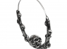 Náušnice chirurgická ocel Lebky - SKULLS  