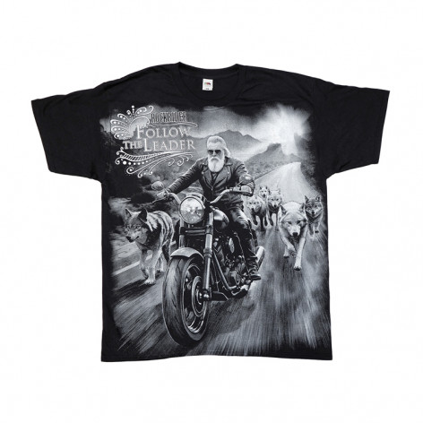 Motorkářské tričko FOLLOW THE LEADER  