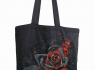 Plátěná taška Tote bag Spiral BURNT ROSE  