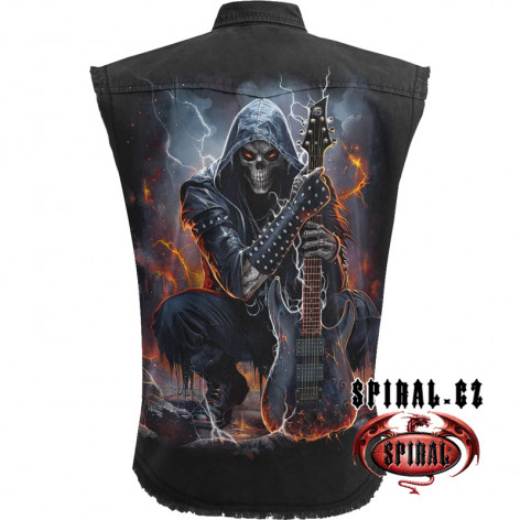 DEATH Spiral KOŠILE bez rukávů/Vesta ROCKER XXXXL  