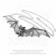 Přívěsek Alchemy Gothic - Netopýr Gothic Bat  