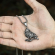 Přívěsek chirurgická ocel VIKING Celtic Knot Raven  