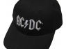 Kšiltovka/čepice AC/DC - SILVER LOGO - Rock Off ACDCCAP07B   