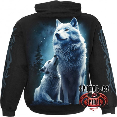 Spiral MIKINA s vlkem VLK - WOLF GUARDIAN  