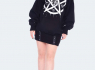 DÁMSKÁ MIKINA All Seeing Spirit Printed Oversized Hoodie HLA4303  