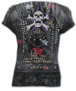 Dámské Tričko Spiral GOTH METAL WR164325  