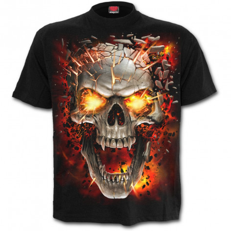 Dětské Tričko Spiral Exploze lebky SKULL BLAST TR428501  