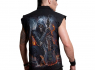 KOŠILE bez rukávů/Vesta Spiral DEATH ROCKER  