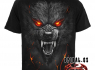Spiral TRIČKO s vlkem DARKEST FEAR Spiral TRIČKO s vlkem DARKEST FEAR
