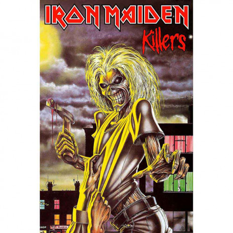 Vlajka Iron Maiden - Killers  