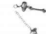 Náramek lebka z chirurgické oceli Skulls ´n´ Bones  