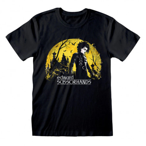 Unisex Tričko Spiral EDWARD SCISSORHANDS - MOONLIGHT   Unisex Tričko Spiral EDWARD SCISSORHANDS - MOONLIGHT