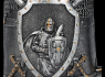 Půllitr korbel Knight Tankard with swords  