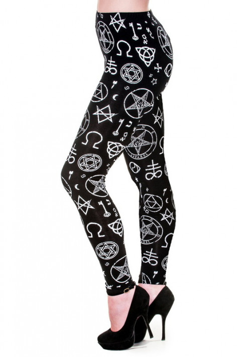 Legíny PENTAGRAM BLACK - LBN1128  