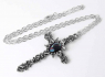 Přívěsek Alchemy Gothic - Kříž Ivy Cross  