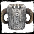 Půllitr korbel (450ml) Viking Skull Tankard  